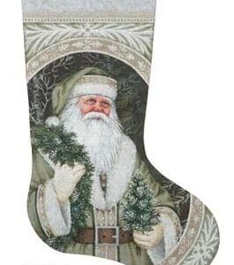 Evergreen Santa