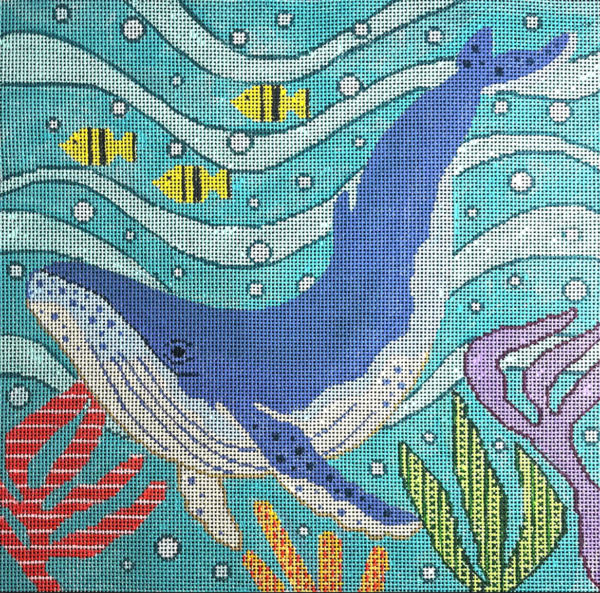 Whale in Coral