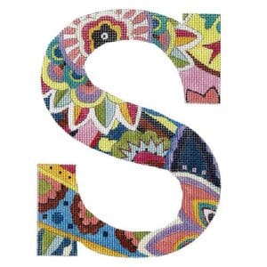 Floral Letter S