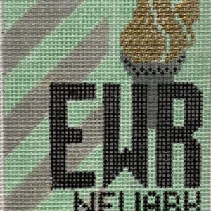 Newark Vintage Travel tags