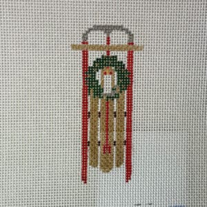 Sled with Candle