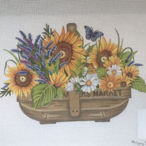 Sunflower Basket