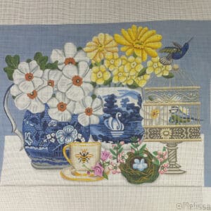 Blue and White Still Life