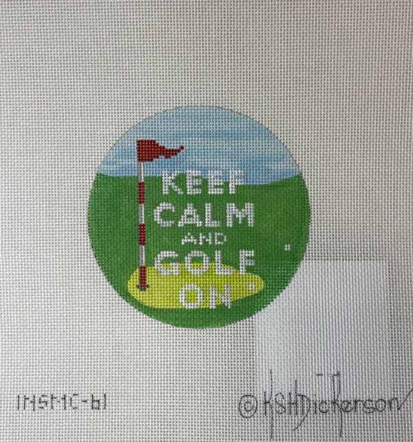 Keep Calm and Golf On