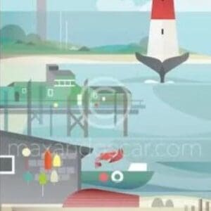 Cape Cod Travel Poster