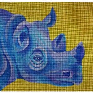 Blue and Yellow Rhino