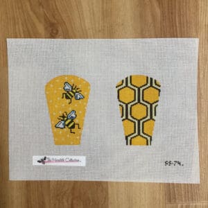 Bee and Honeycomb Scissor Case
