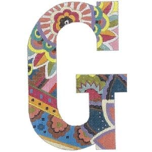 Floral Letter G