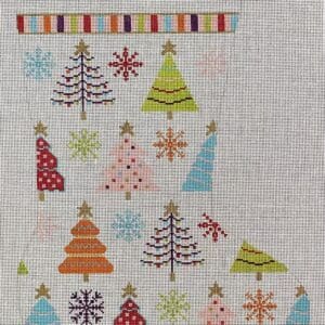 Whimsical Tree Stocking