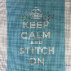 Keep Calm and Stitch On