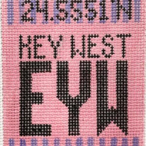 Key West Vintage Travel Tag