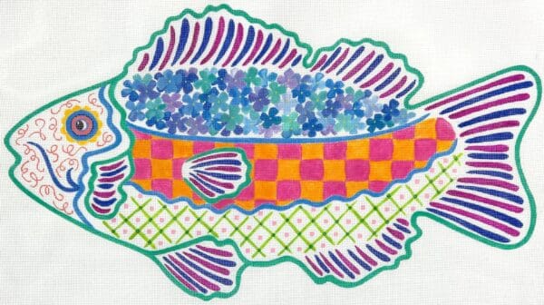 Funky Fish Pillow 2