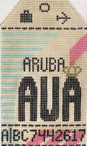 Arruba Vintage Travel Tag