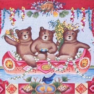 3 Bears in a Canoe