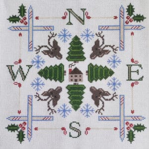 Winter Compass Rose