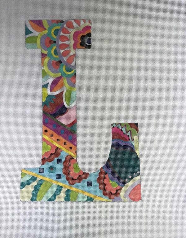 Floral Letter L