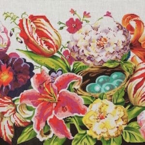 Floral with Bird