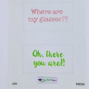 Where are My Glasses- Double Sided
