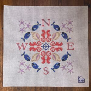 Tropical Compass Rose