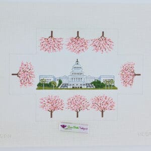 US Capitol with Cherry Blossoms