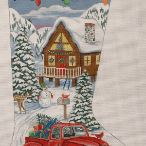 Red truck stocking