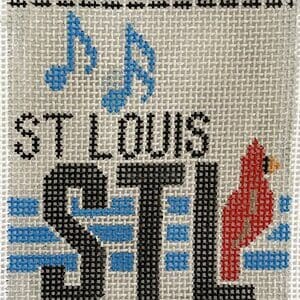St Louis Vintage Travel Tag