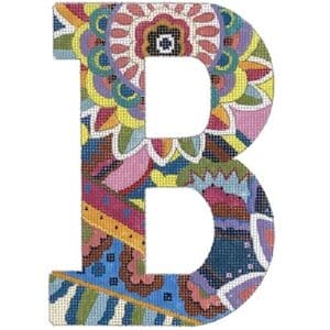 Floral Letter B