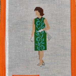 Jackie in Green /Blue