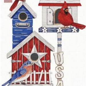 Patriotic Birdhouse