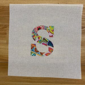 6 inch Colors of Praise Letters