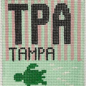 Tampa Vintage Travel tag