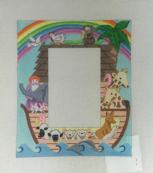 Burnett and Bradley Noah's Ark Frame. RESTASHING