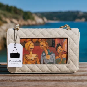 Funda Scully Cream Purse