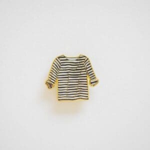 Sara Fitz Striped shirt Needleminder