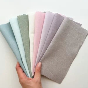 Fabric Sample Pack green to purple