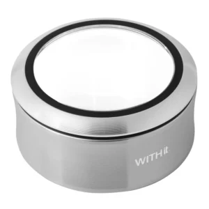Withit Rechargeable Dome Magnifier Silver