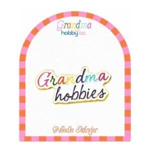 Colorful Grandma Hobbies needle minder packaging