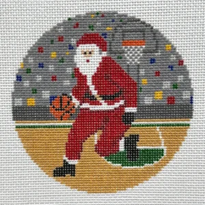 Sporty Santa Basketball