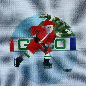 Sporty Santa Ice Hockey