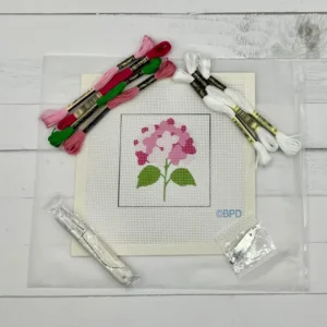 Blue Poppy Pink Hydrangea Kit
