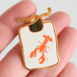 Sara Fitz Lobster Bib Needle Minder
