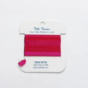 Silk Ribbon 7mm Tosca 704