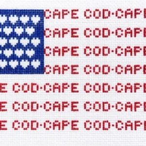 Cape Cod Heart Flag